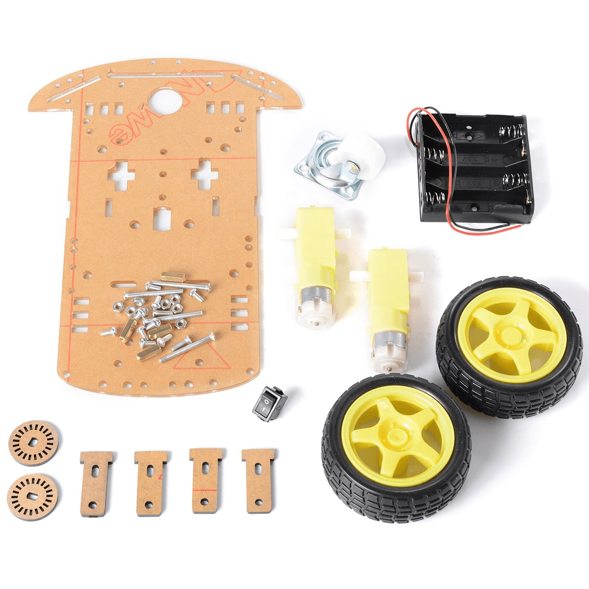 Smart Robot Car Chassis DIY Kit - 2WD Two Wheel Drive Kit