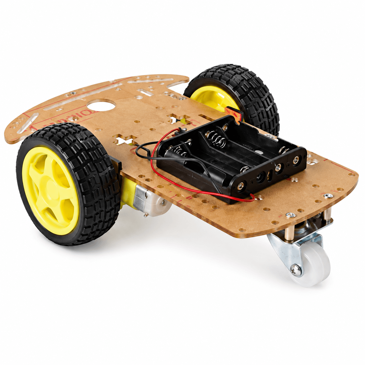 Smart Robot Car Chassis DIY Kit - 2WD Two Wheel Drive Kit image 2
