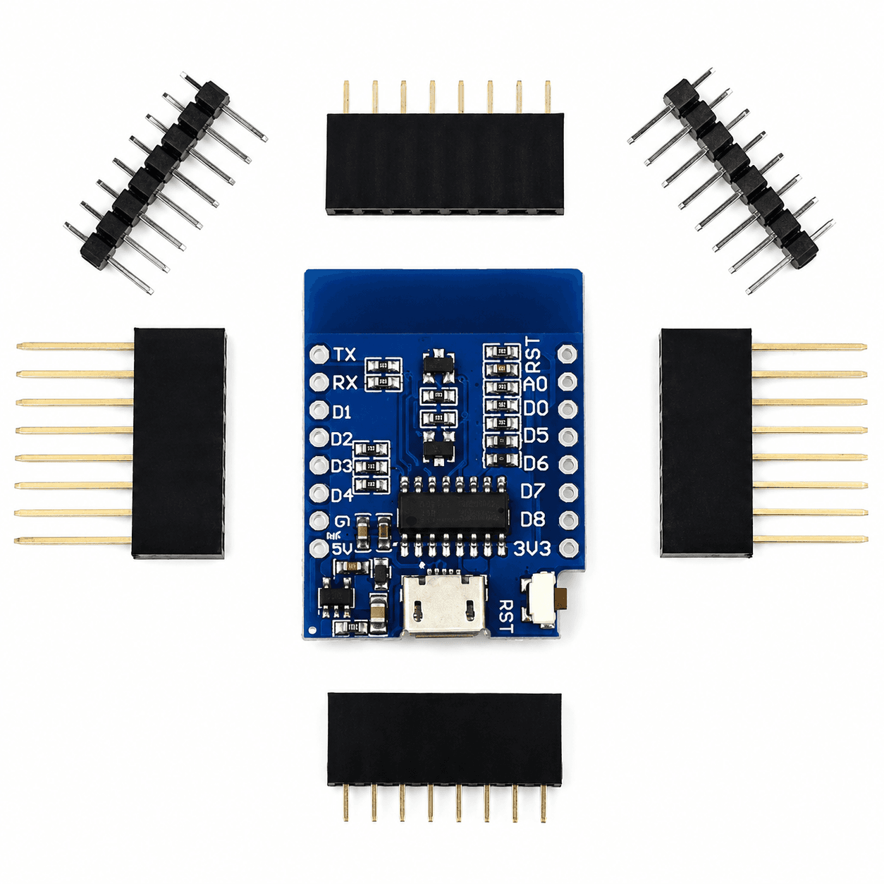WEMOS D1 MINI / ESP8266 NodeMCU Mini D1 Module image 3